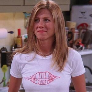 FRIENDS TV Show "Save The Drama For Your Mama" Tee Rachel Green Top T-shirt